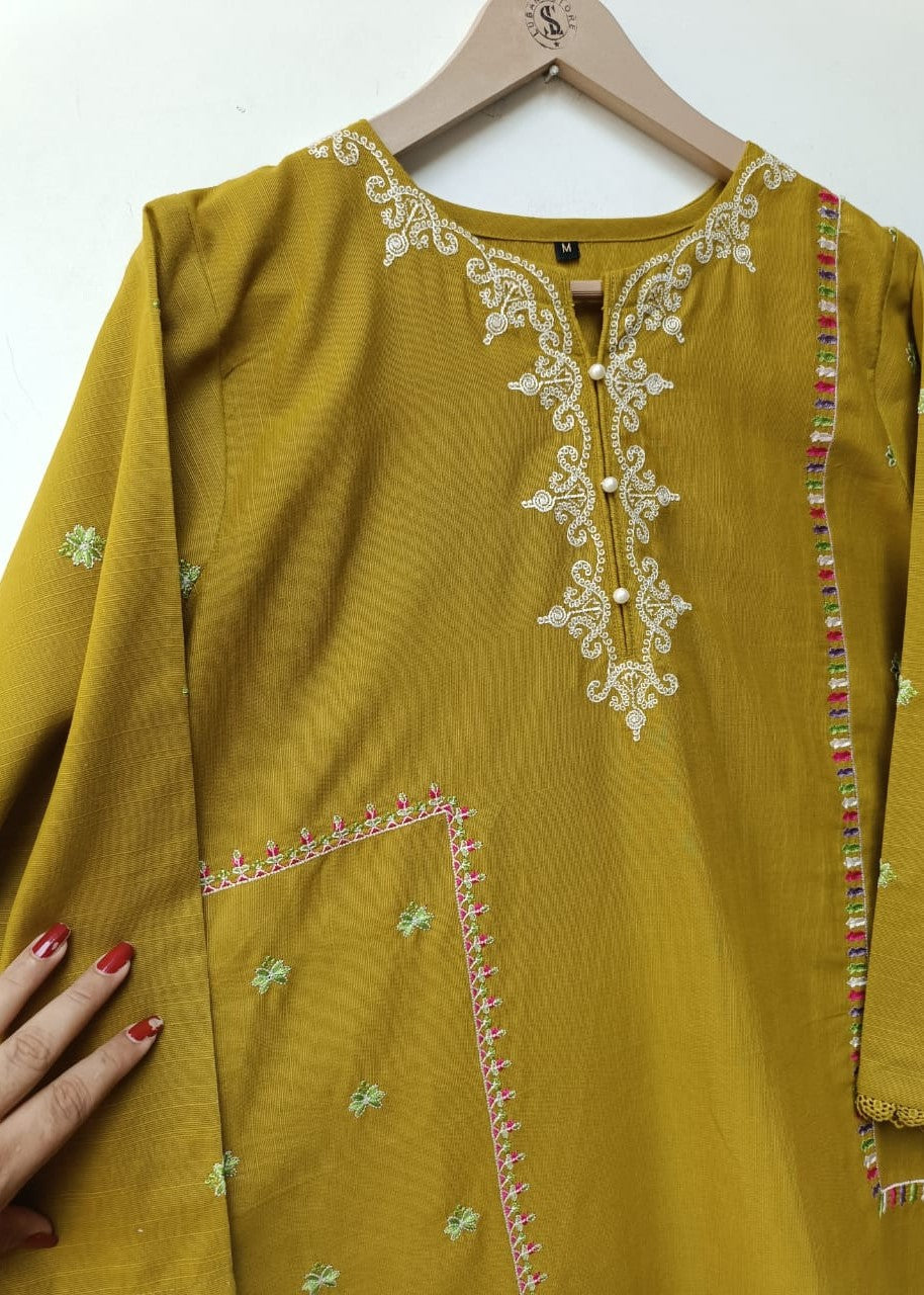 Lubana Store Esha Olive Women 2pcs