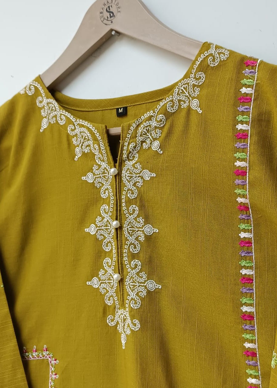 Lubana Store Esha Olive Women 2pcs