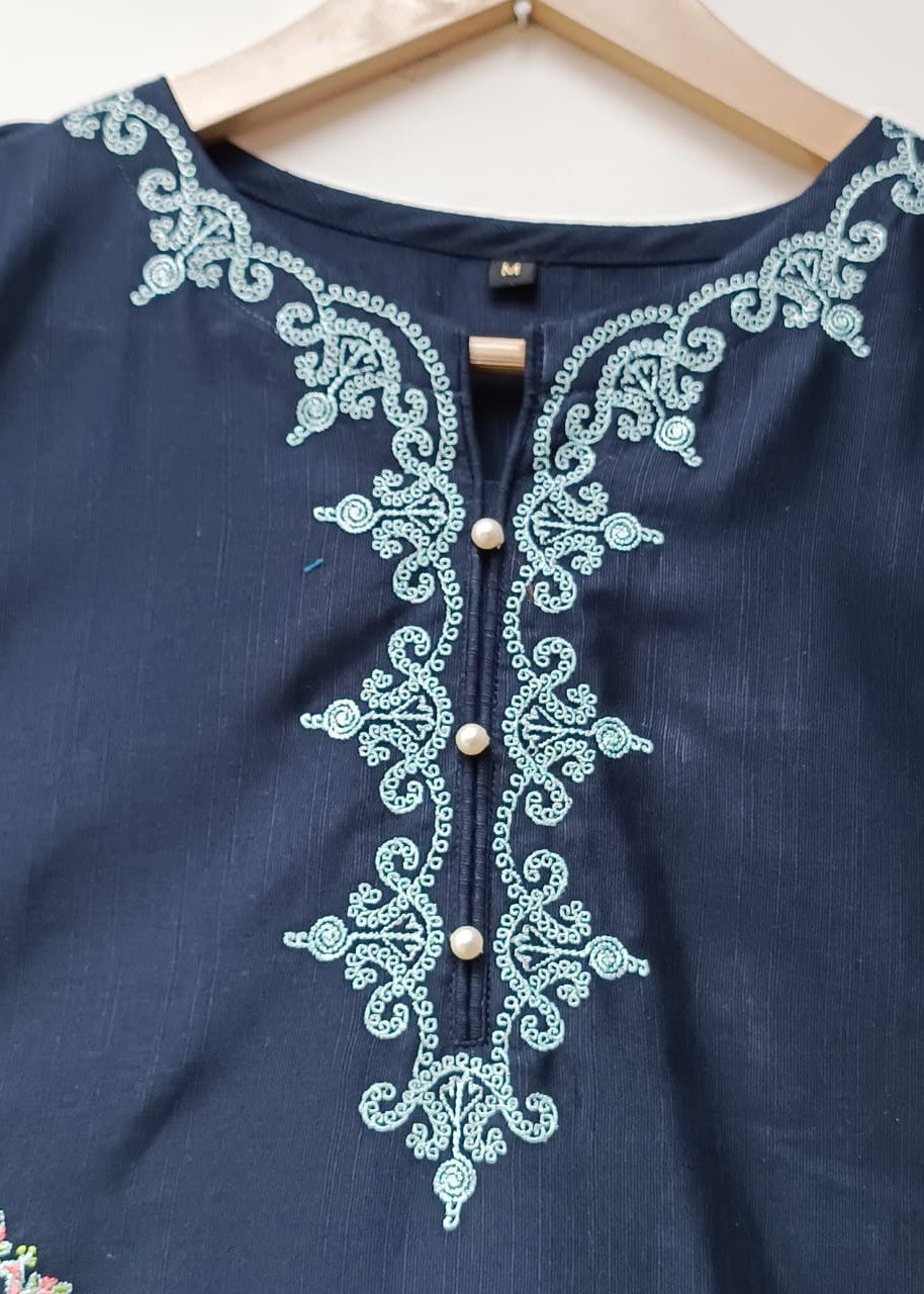 Lubana Store Esha Navy Women 2pcs