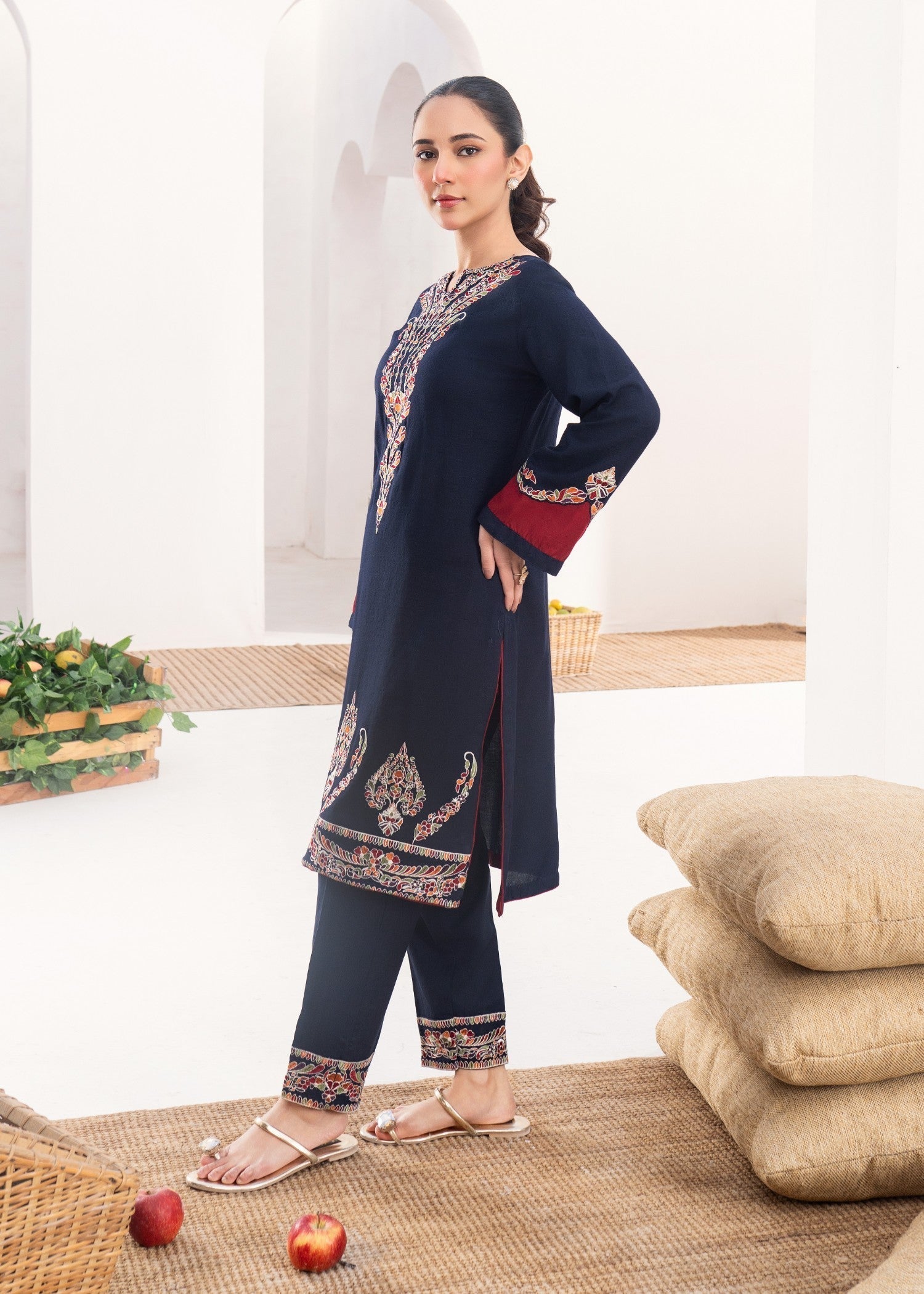 Sahibas By Mirza Zoha Navy Women 2pcs