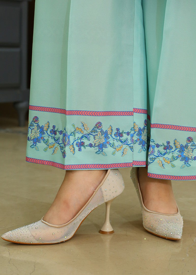 Zyna Skye 2 Silk Co ords Stitched Women 2pcs