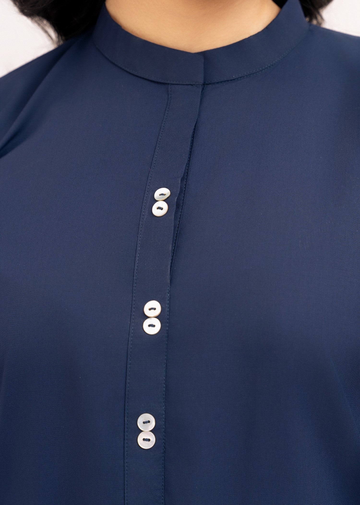 Ahlam By Safa Textile Navy Luxe Women 2pcs