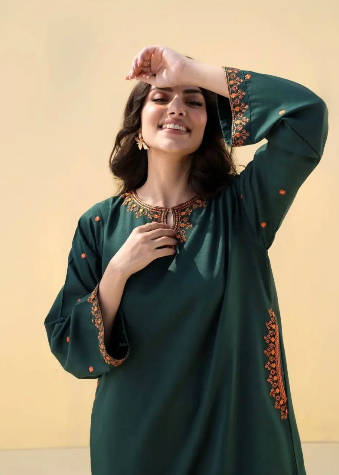 Chaudhary Arts Sehar pocket Embroidered Women 2pcs