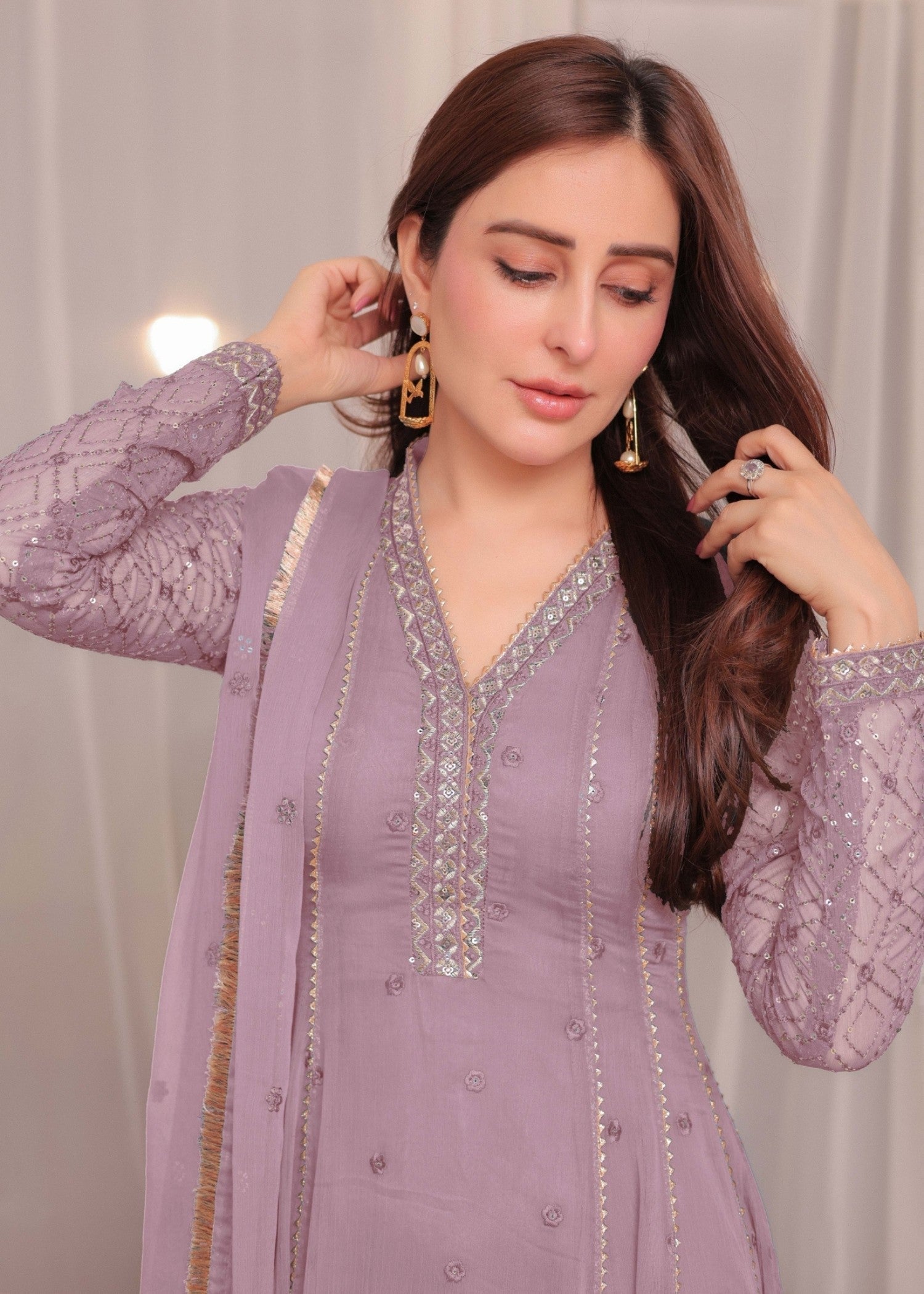 Abaan Zohan Kashish Lilac Women 3pcs