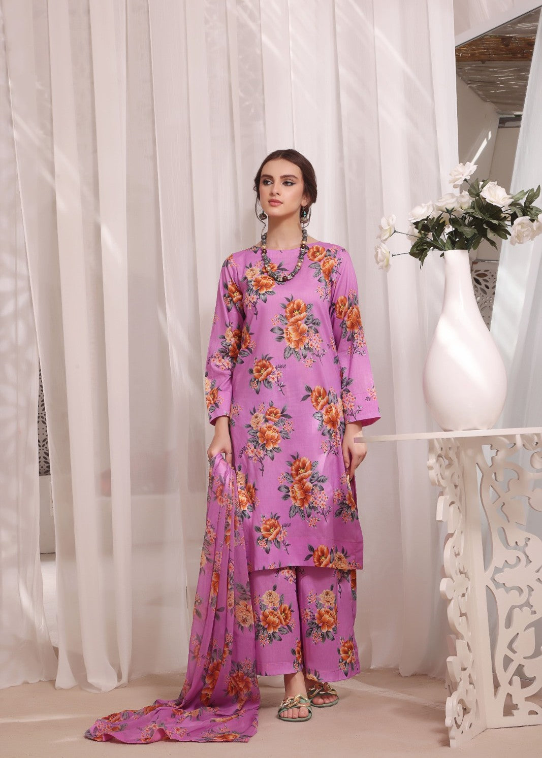 Feathers LILAC HINT Women 3pcs