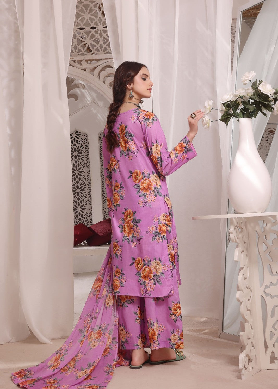 Feathers LILAC HINT Women 3pcs