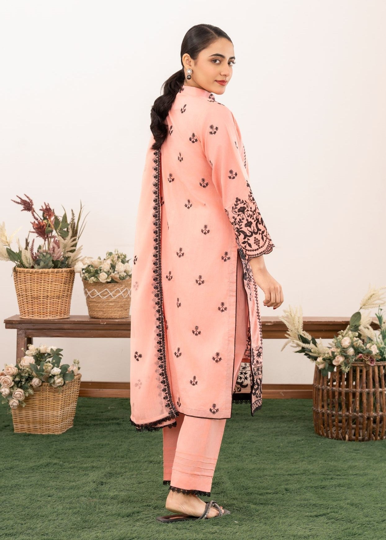 Al-Harir Apparel Parisa Pink Women 3pcs