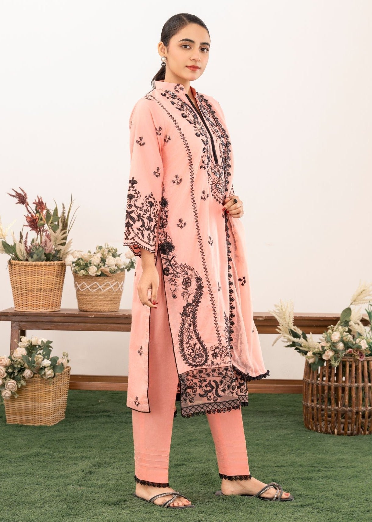 Al-Harir Apparel Parisa Pink Women 3pcs