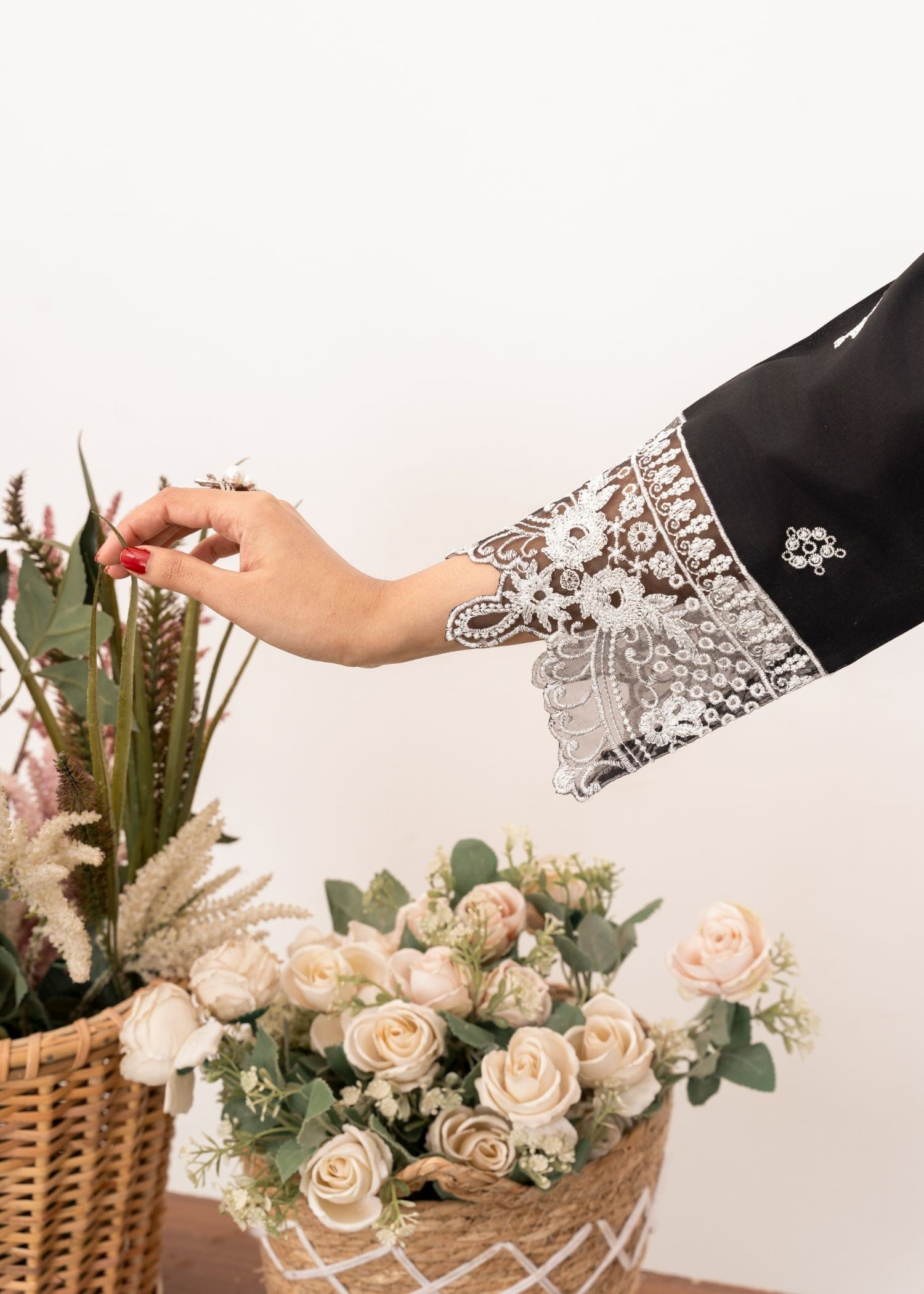 Al-Harir Apparel Hoorain Black Women 3pcs