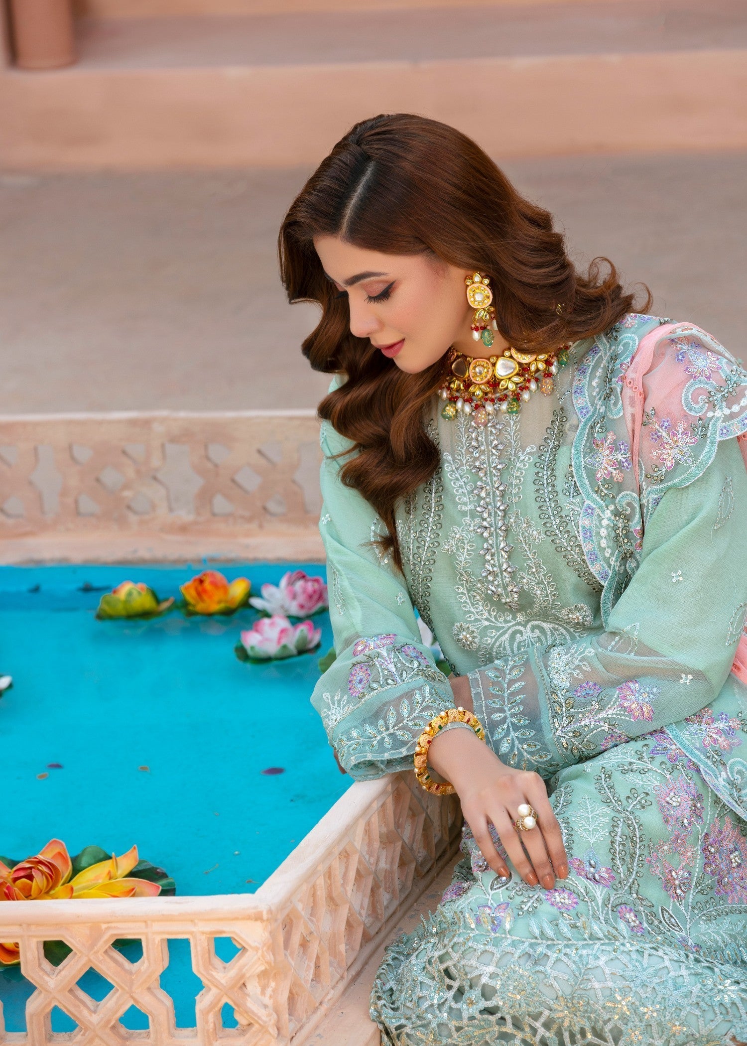 Mah-e-Rooh JJ 6404 Jabeen Women 4pcs