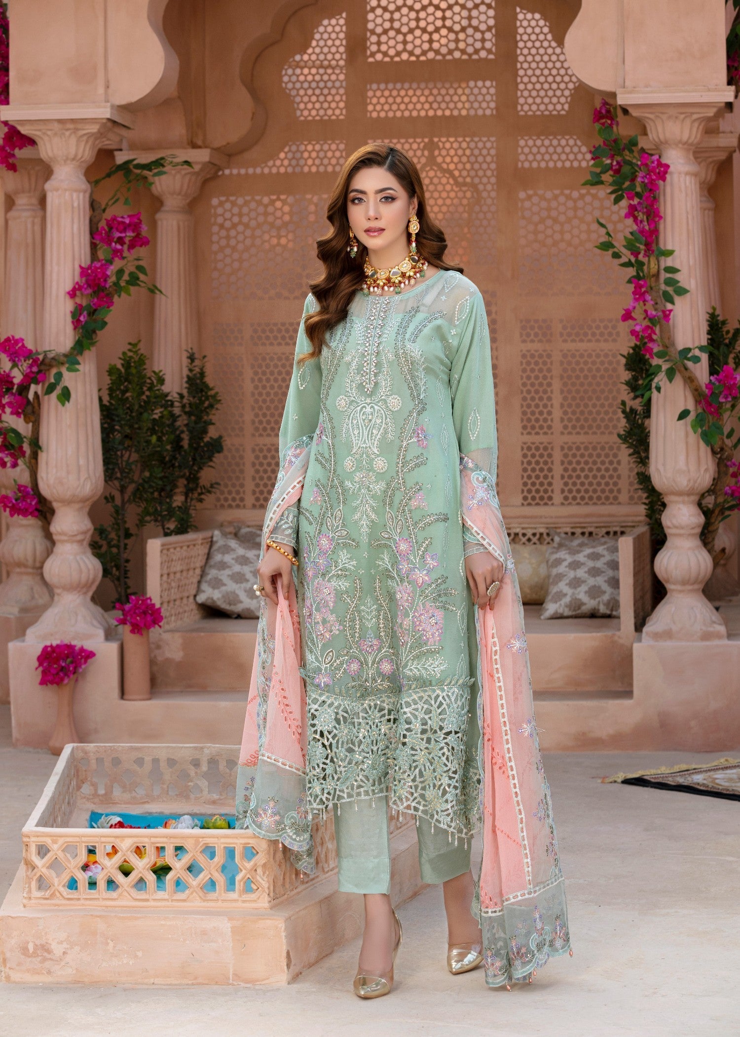 Mah-e-Rooh JJ 6404 Jabeen Women 4pcs