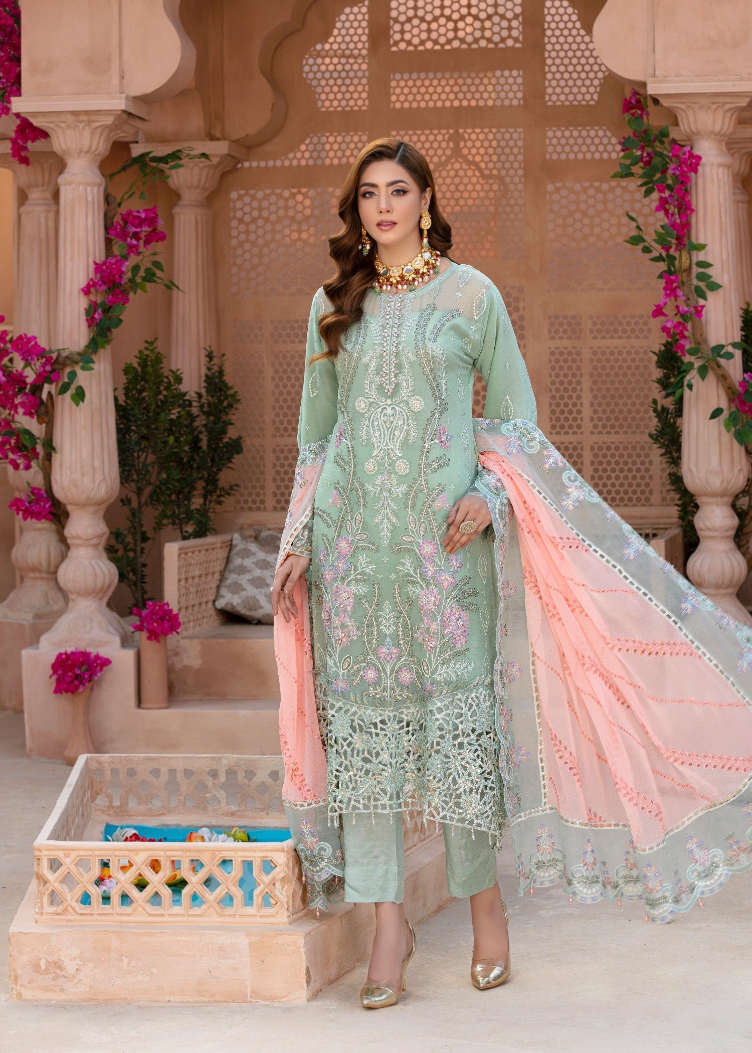 Mah-e-Rooh JJ 6404 Jabeen Women 4pcs