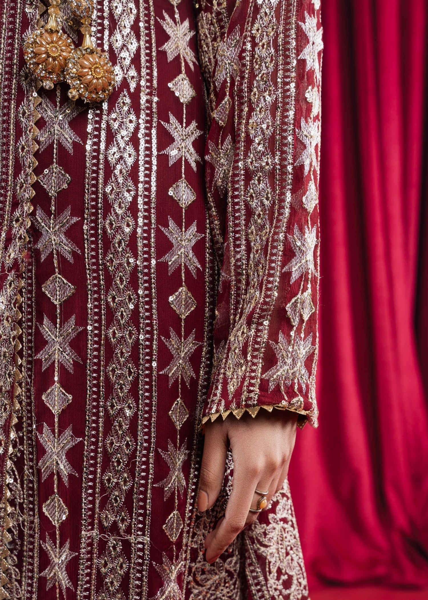 Agha Jaan Barbeena Women 3pcs