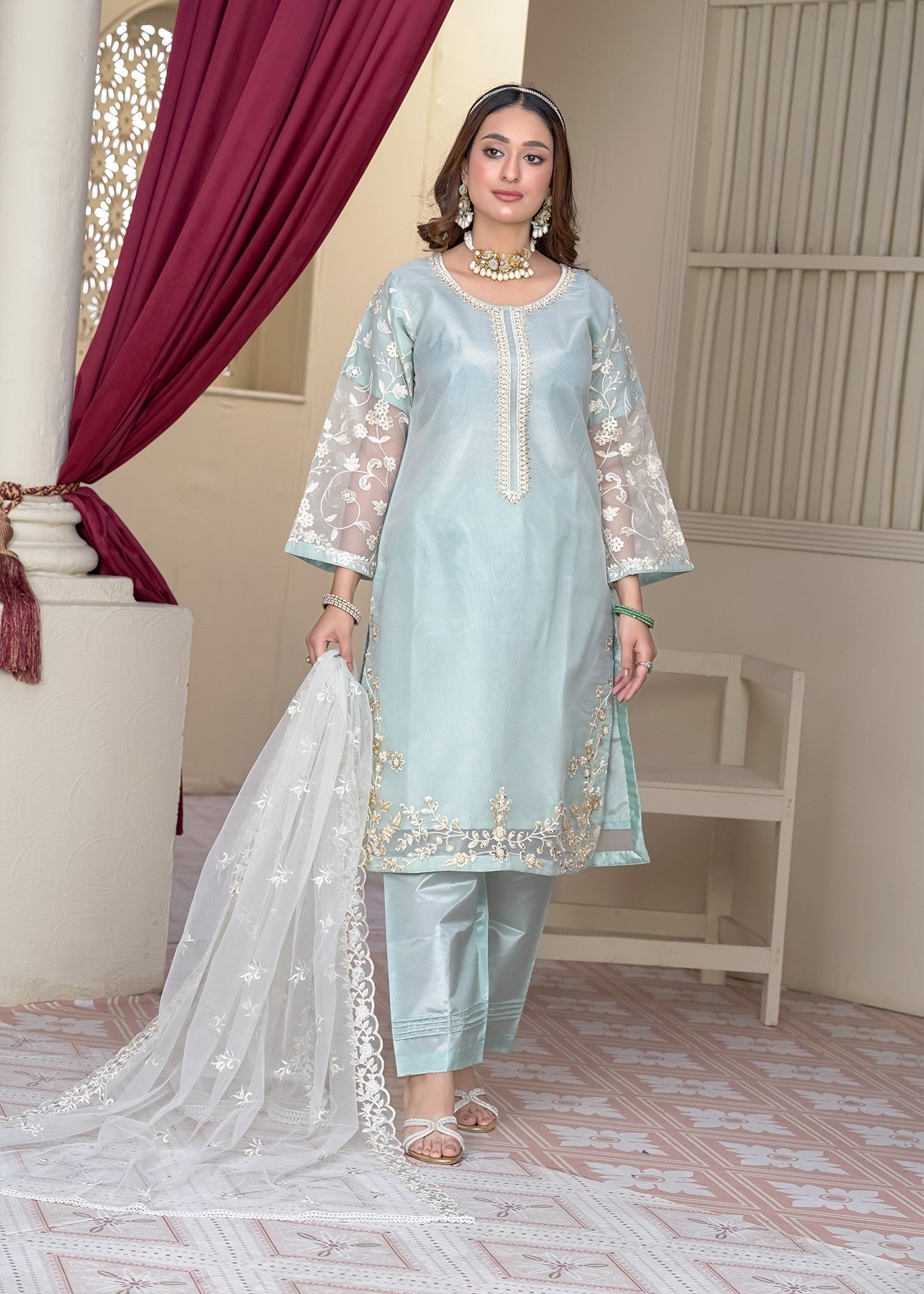 Style Saga 2231 Sea Green Women 4pcs