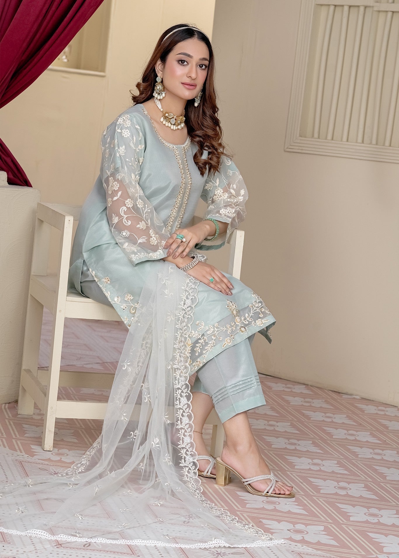 Style Saga 2231 Sea Green Women 4pcs