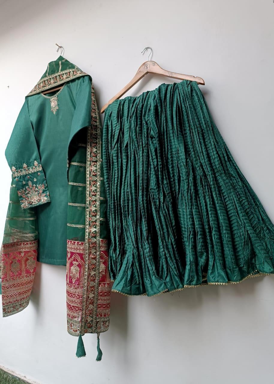 Lubana Store Hina Green Women 3pcs