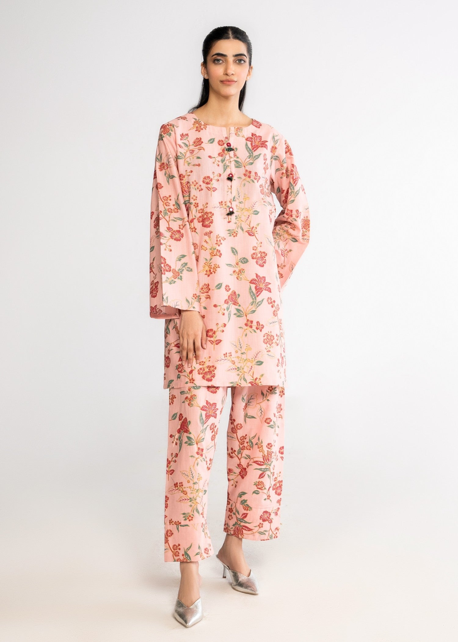 By-East Khaddar Suit Paste Print Women 2pcs