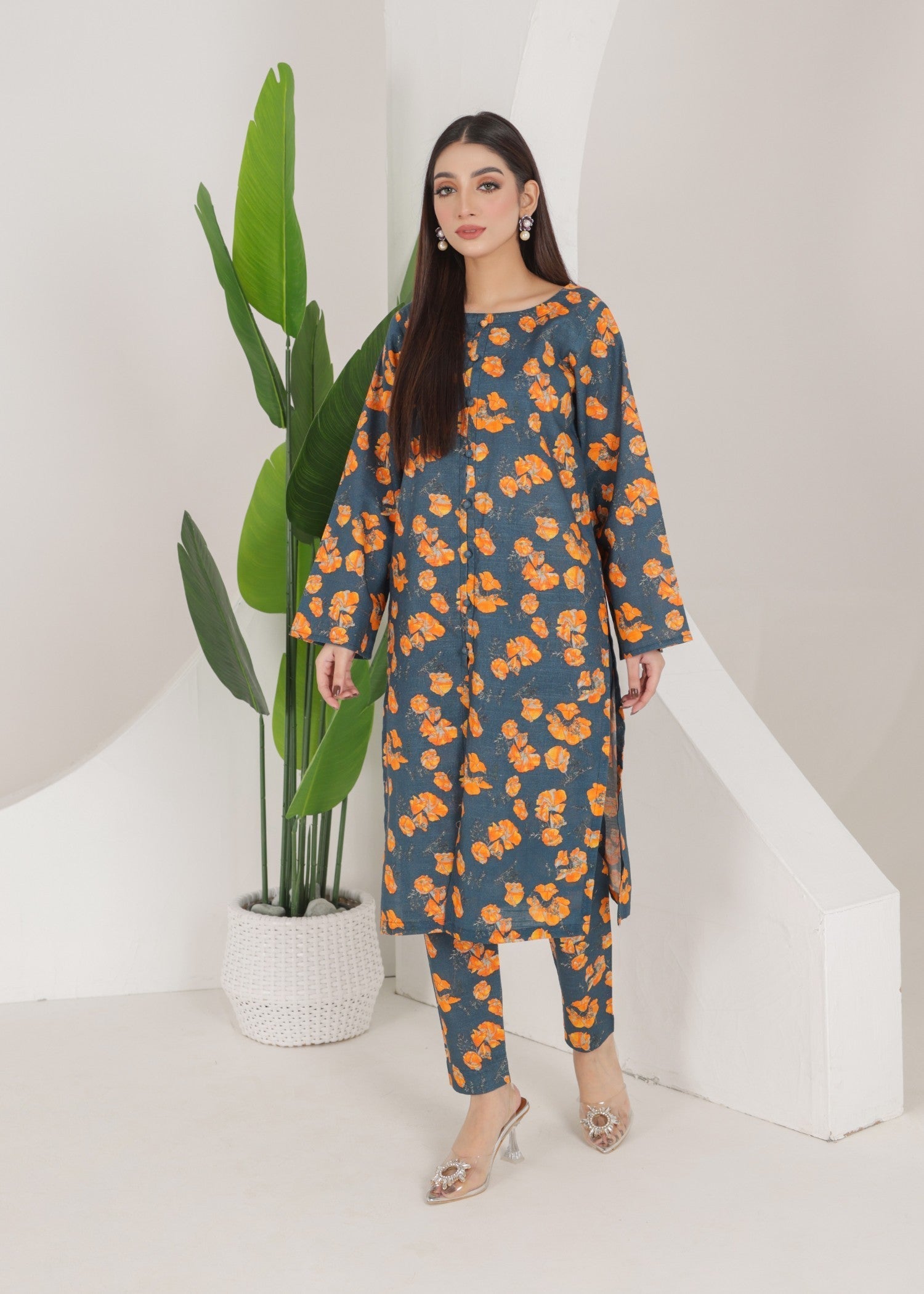 Looks By Bia Dark Blue CO ORD Set Women 2pcs