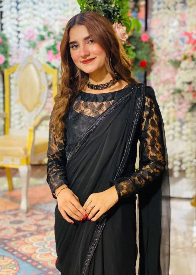 Anabiya Chandani Lobelia black Women 3pcs