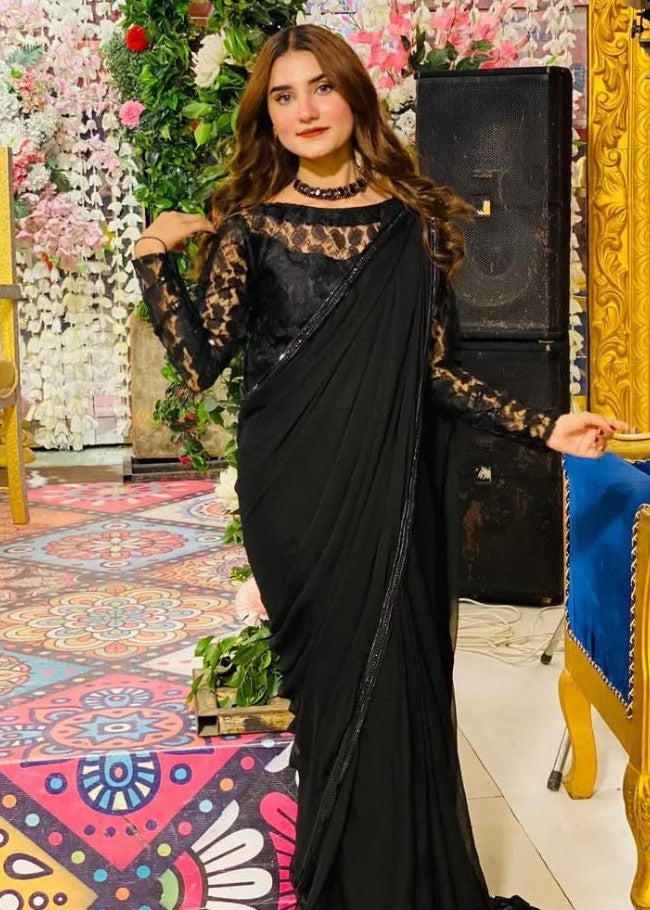 Anabiya Chandani Lobelia black Women 3pcs