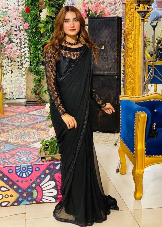 Anabiya Chandani Lobelia black Women 3pcs