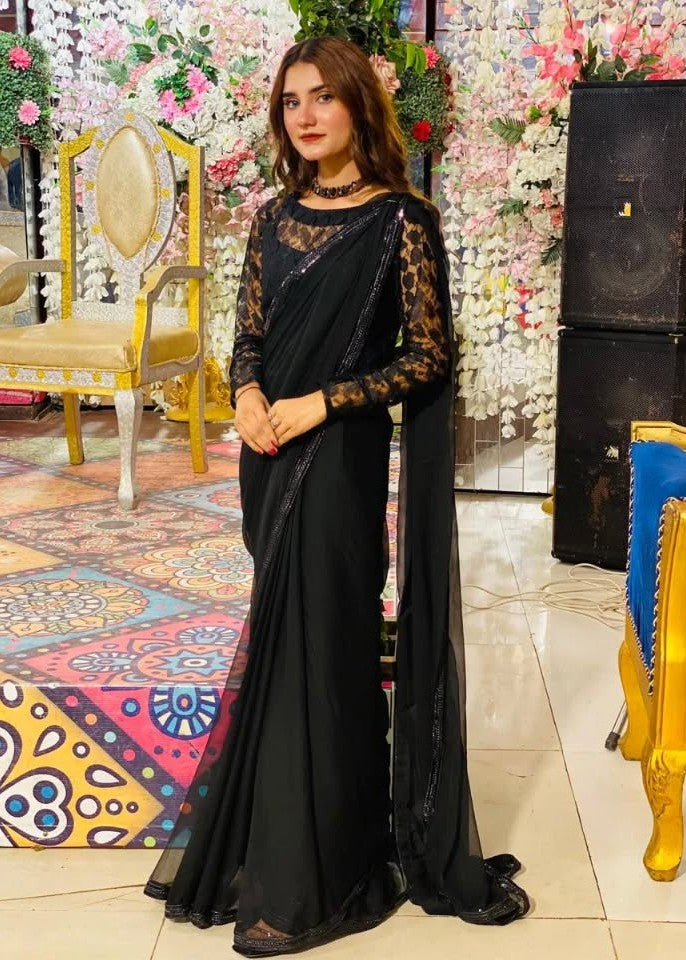 Anabiya Chandani Lobelia black Women 3pcs