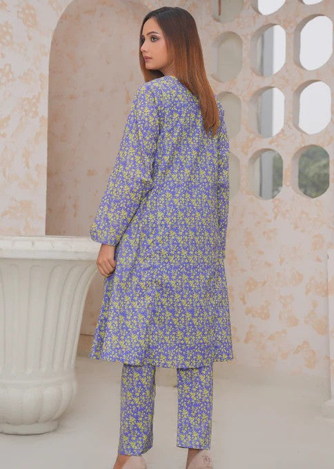 By-East Printed Suit In Khaddar Fabric Women 2pcs