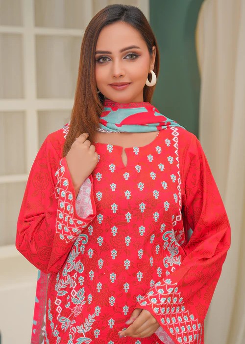 By-East Khaddar Suit In Printed Women 3pcs