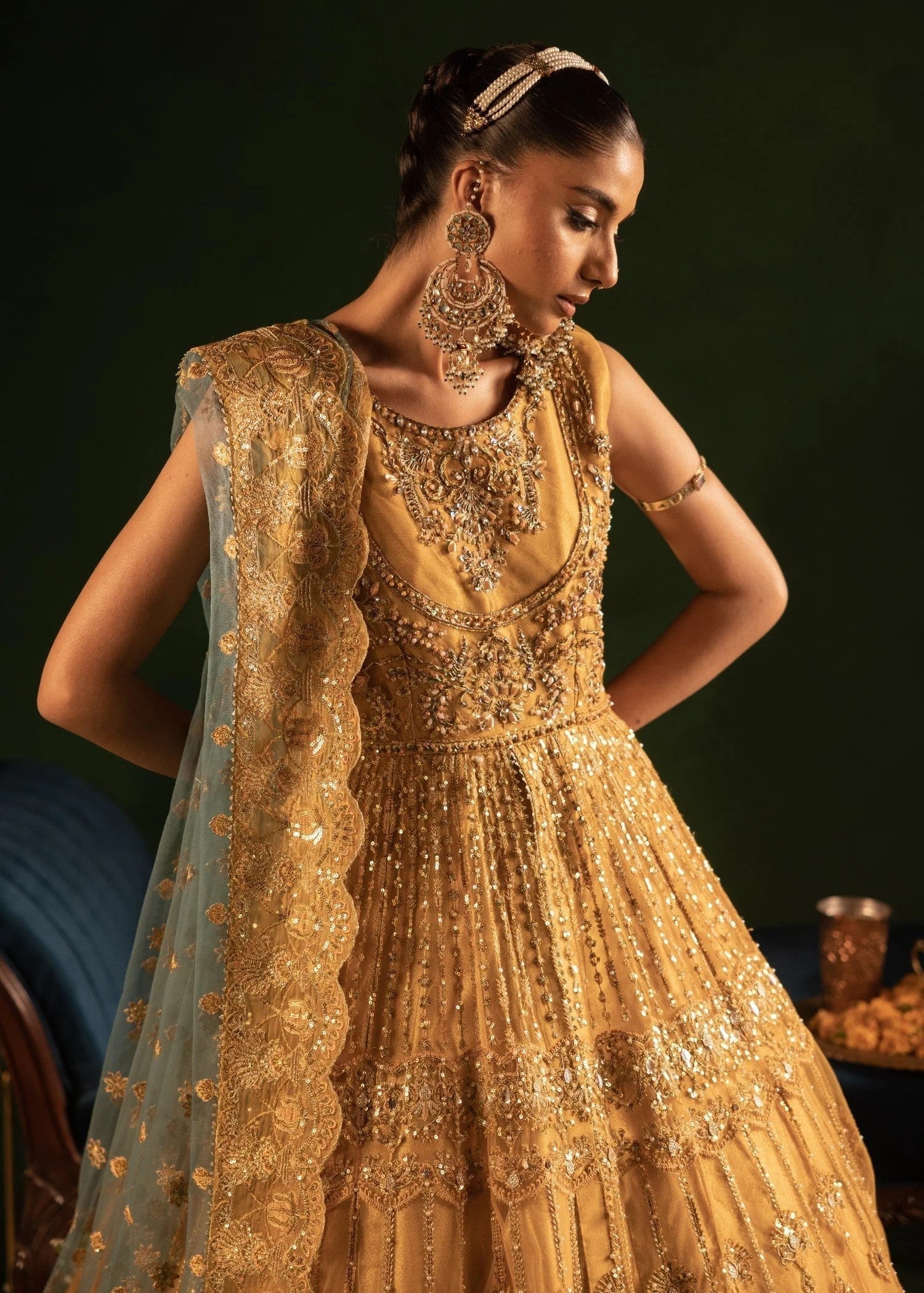 Diara Couture RYEAN WC 2 05 MUSTARD Women 3pcs