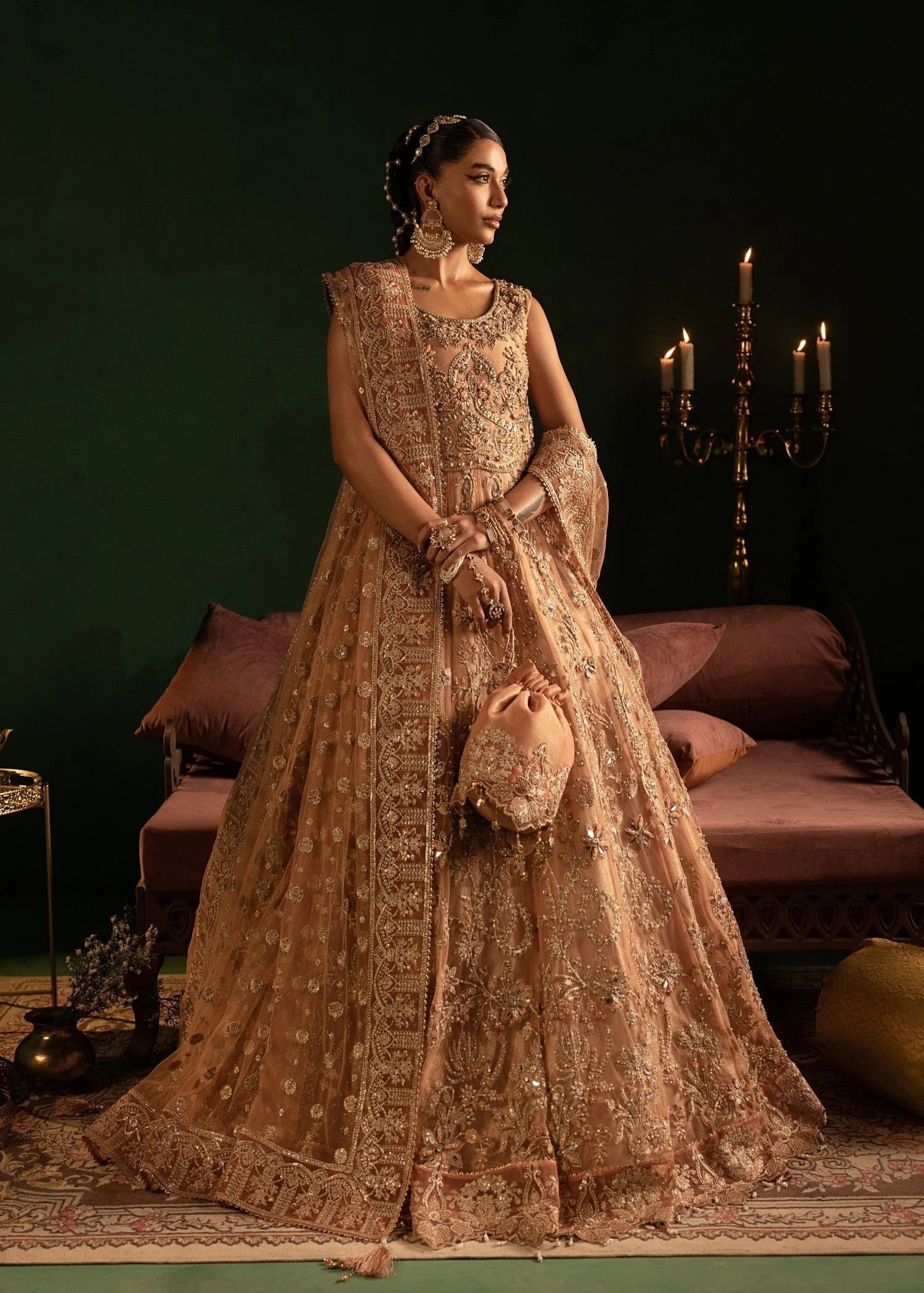 Diara Couture AYLA WC 2 06 PEACH Women 3pcs