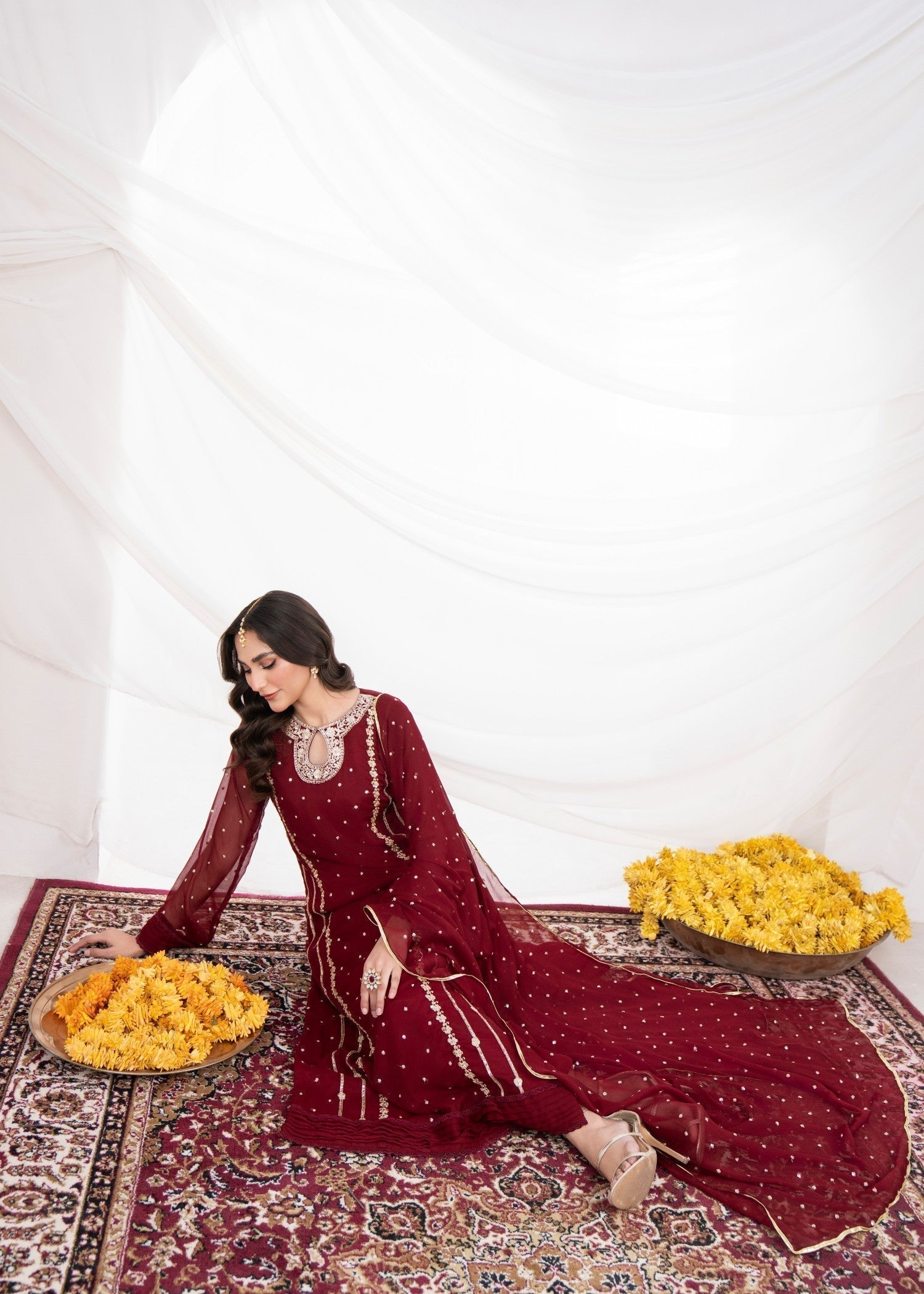 Agha Jaan Parsa Women 3pcs