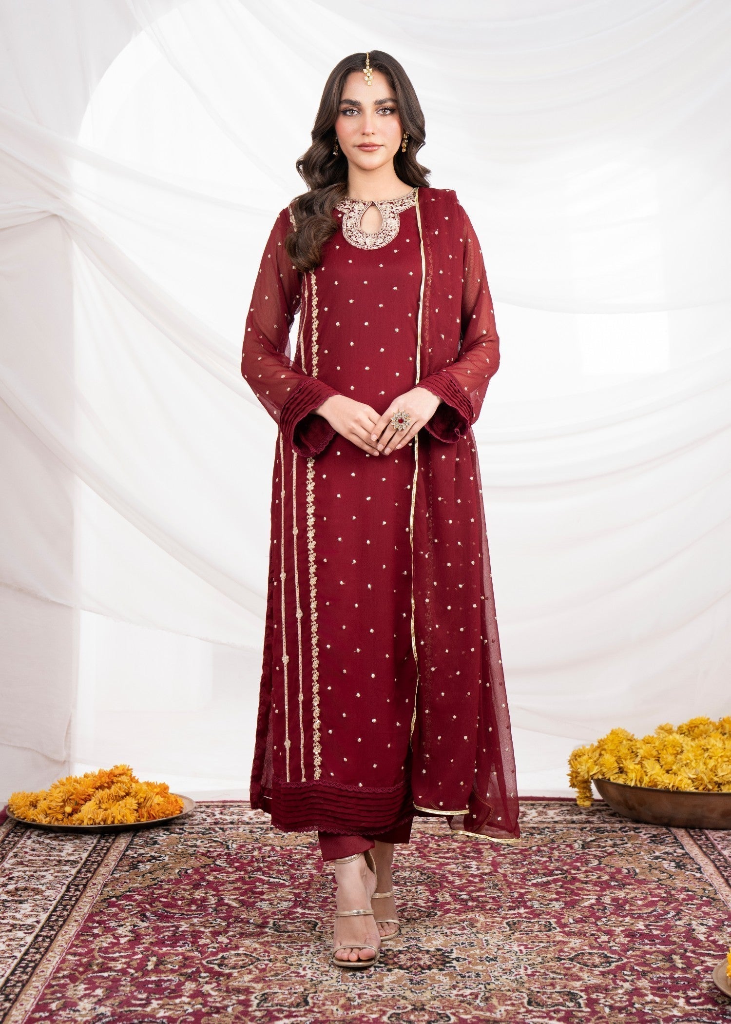 Agha Jaan Parsa Women 3pcs