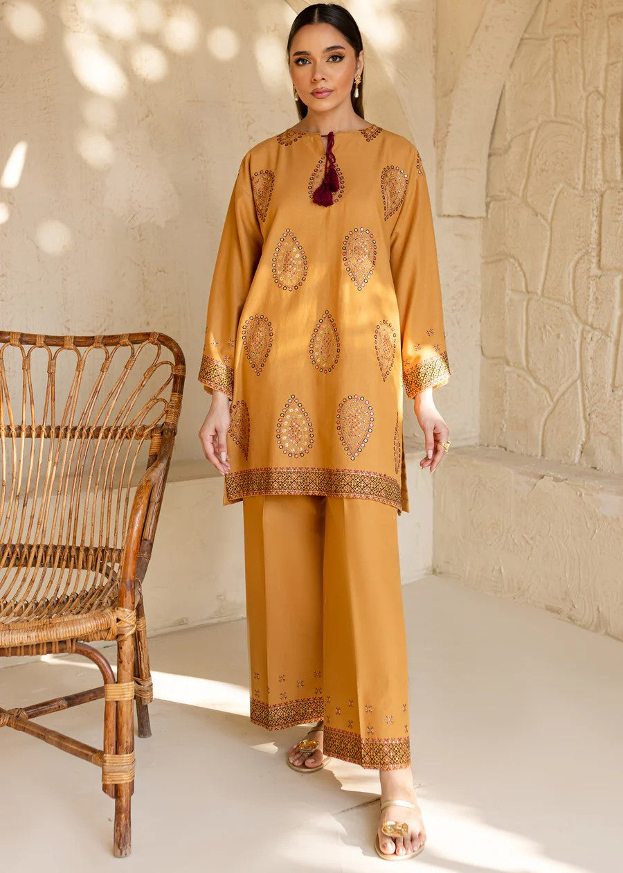 The Turkish Wear Zartasha Embroidered Dress Women 2pcs