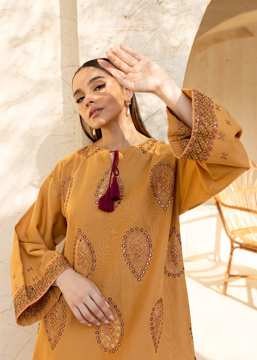 The Turkish Wear Zartasha Embroidered Dress Women 2pcs