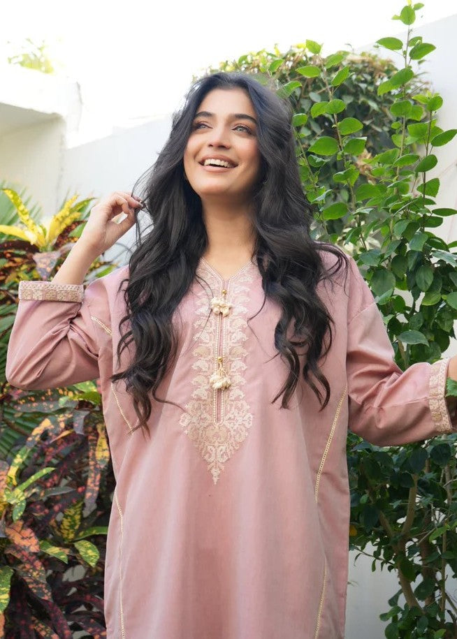 AYLA STUDIO Solid Embroidered Co ord set EAE210101 Seher Women 2pcs