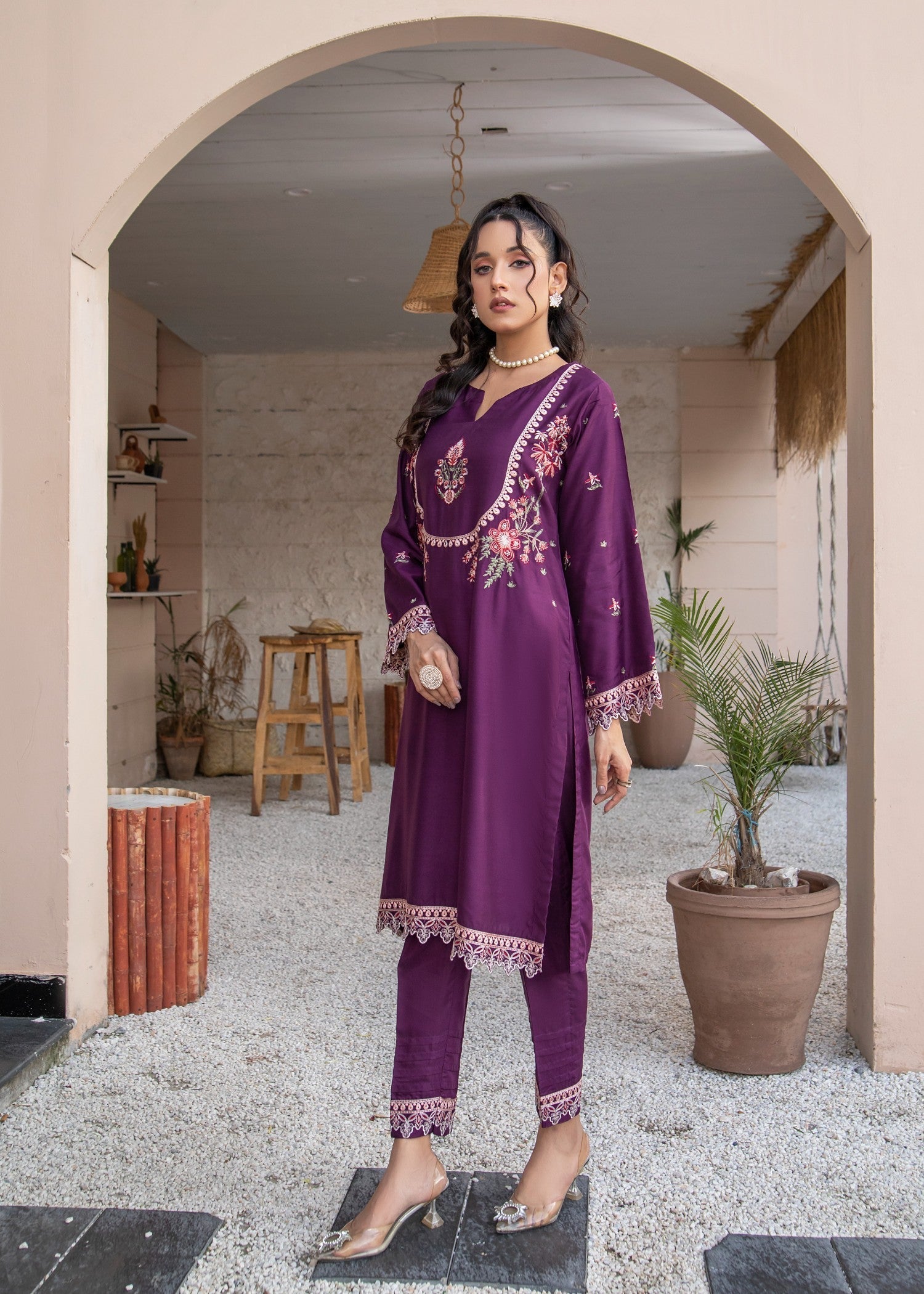 Pashmire Banafsha Women 2pcs