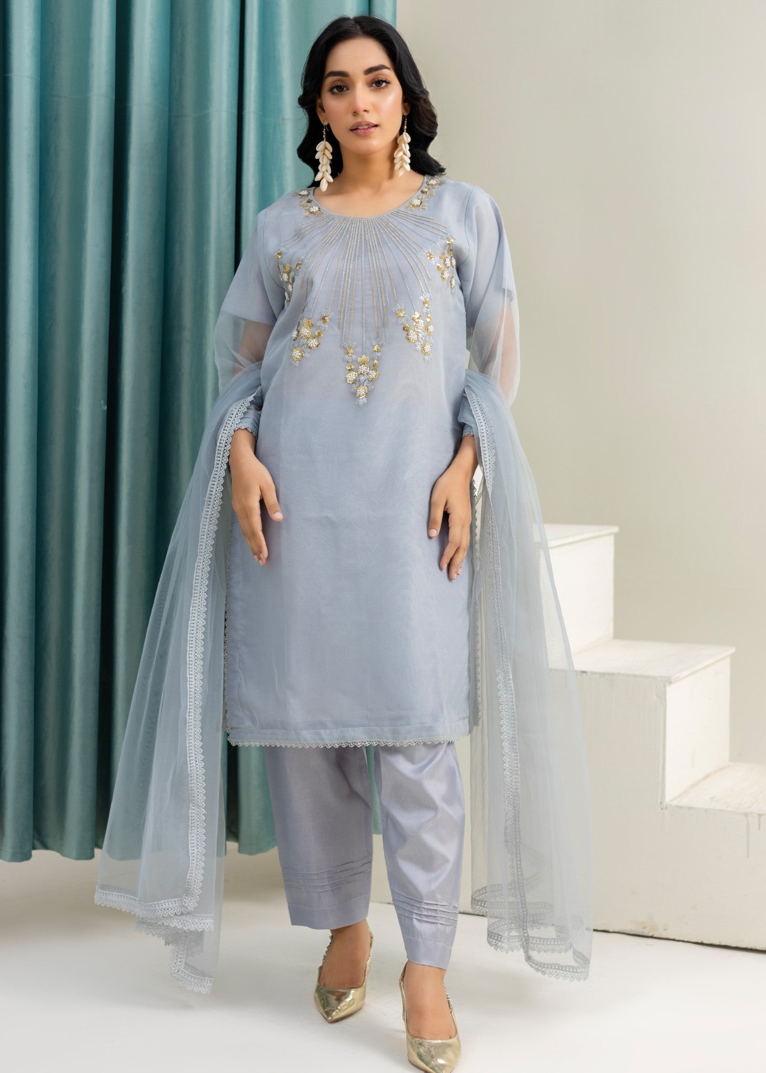 Style Saga 2233 Grey Women 4pcs