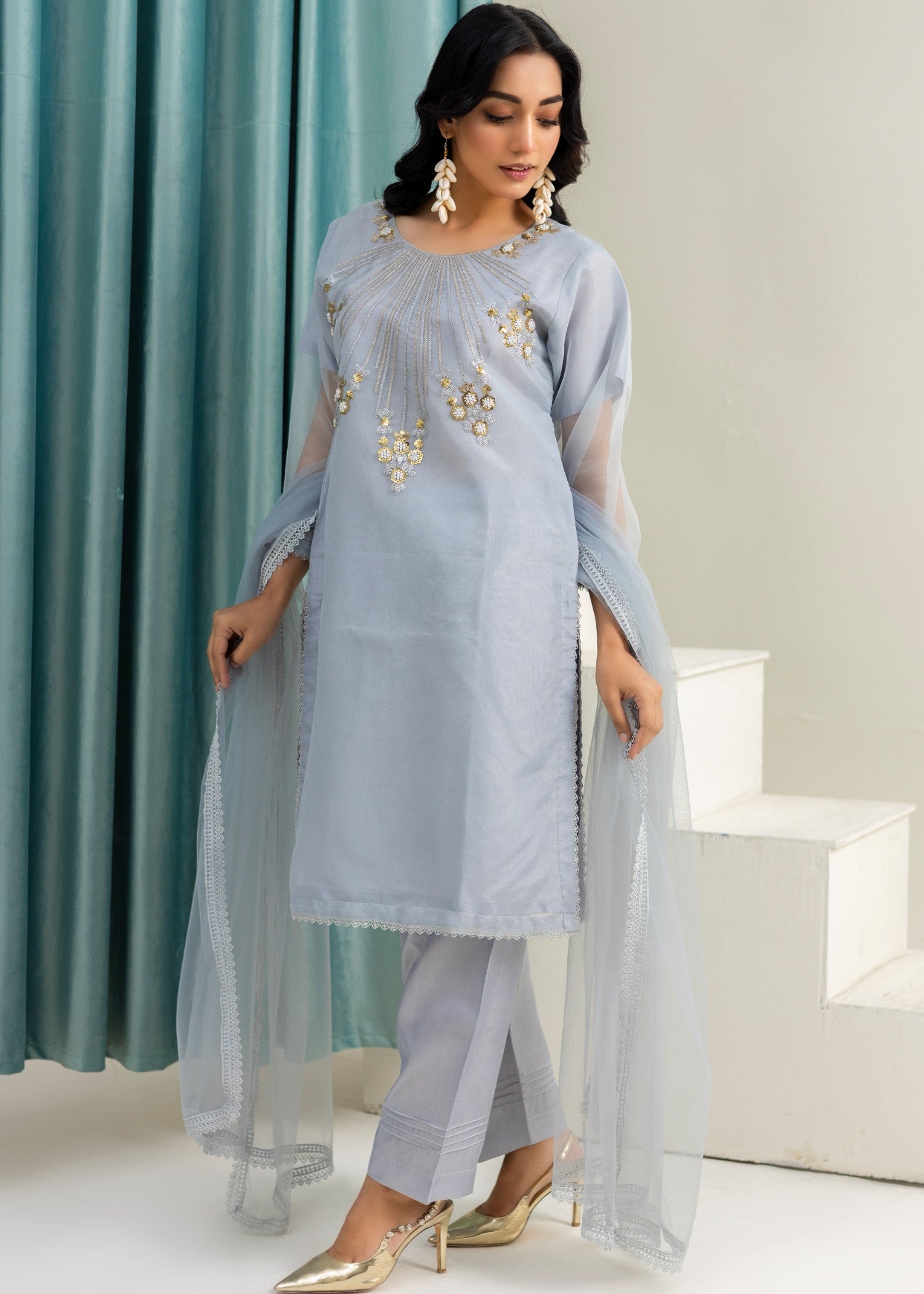 Style Saga 2233 Grey Women 4pcs