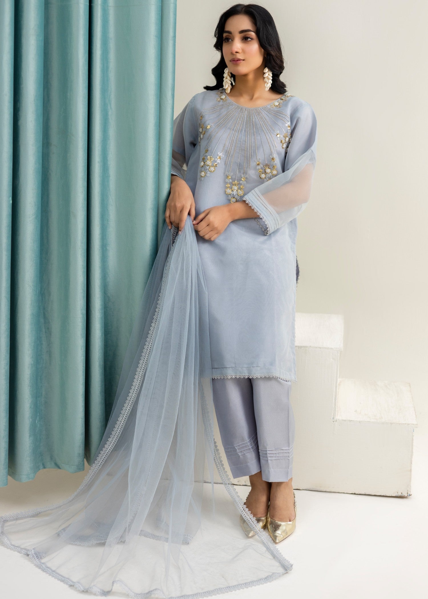 Style Saga 2233 Grey Women 4pcs