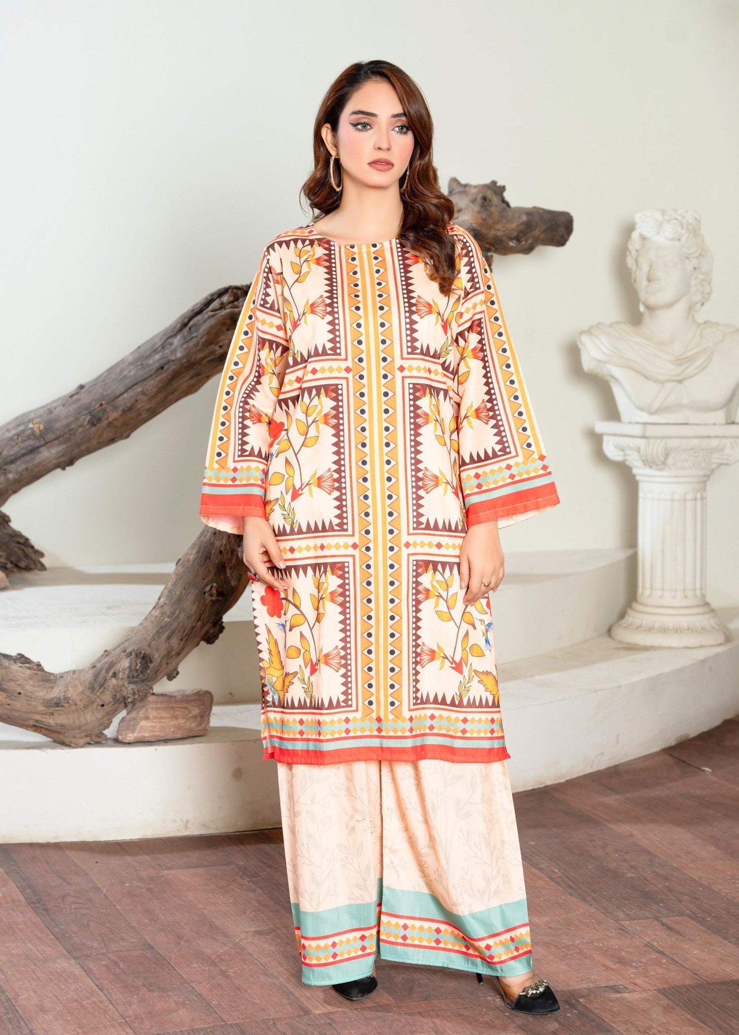 B.K Clothings vanilla sorbet Women 2pcs