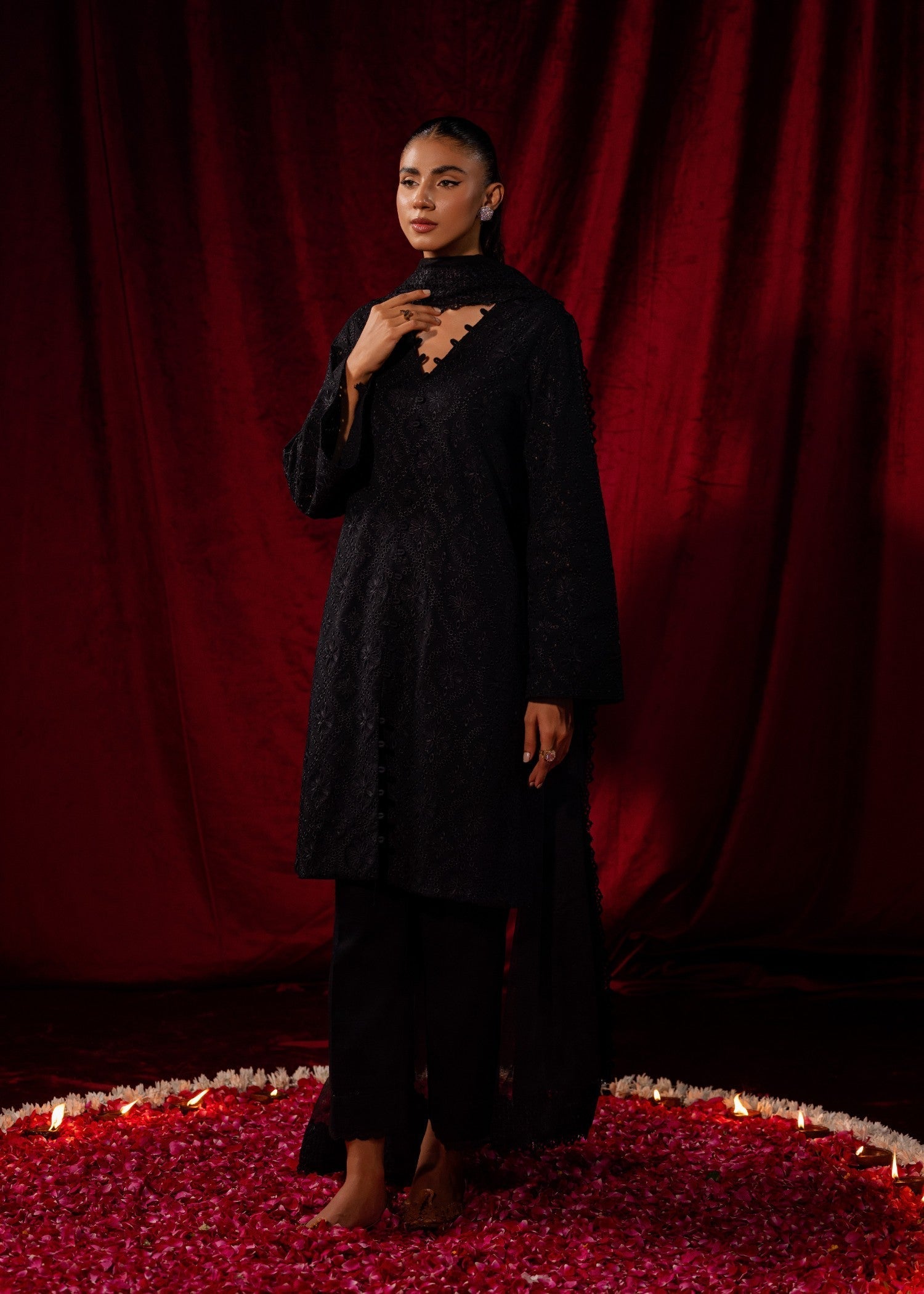 Saffron BLACK DAHLIA Women 3pcs