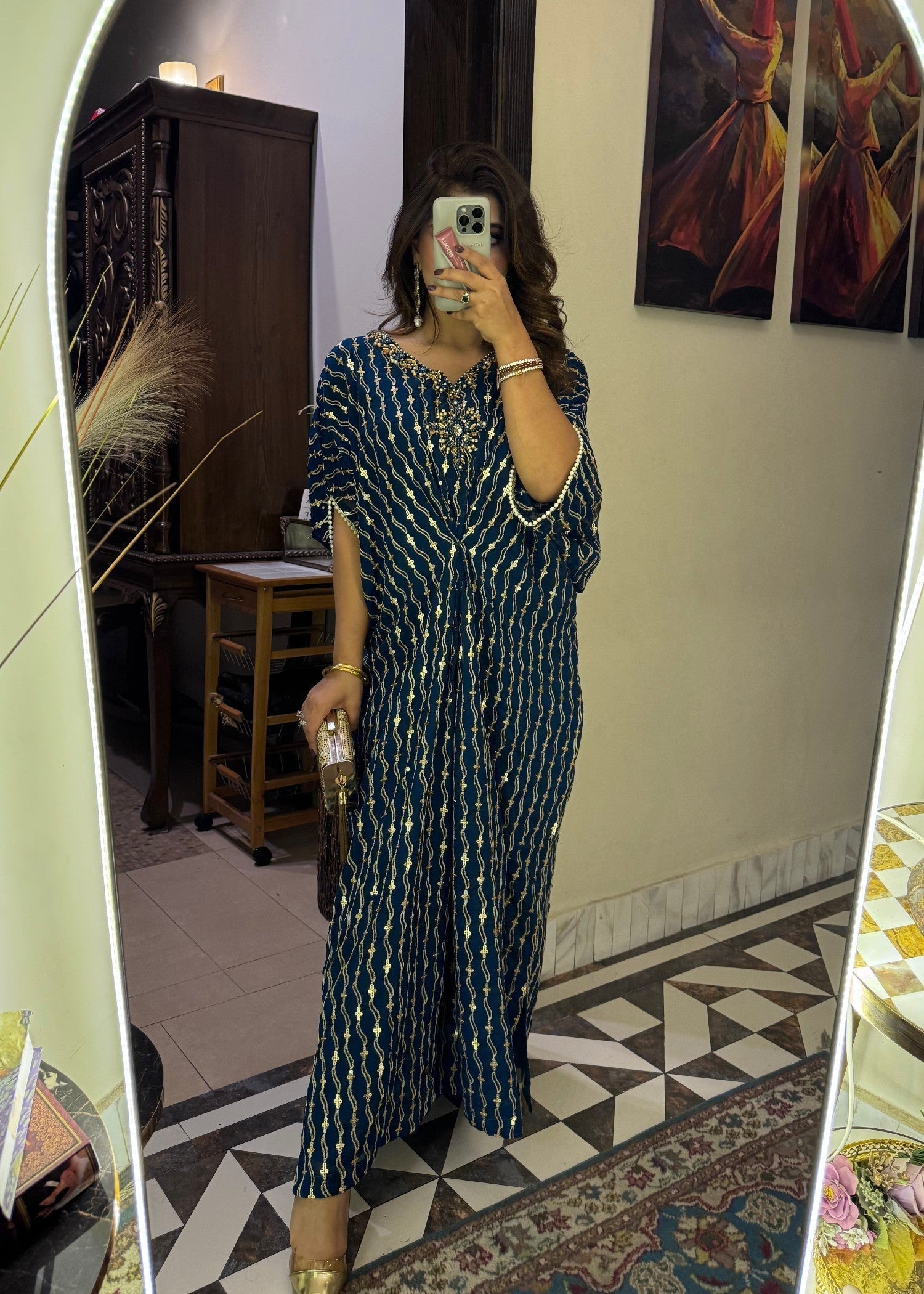 Laal Clothing SLC 035 Kaftaan Women 1pcs