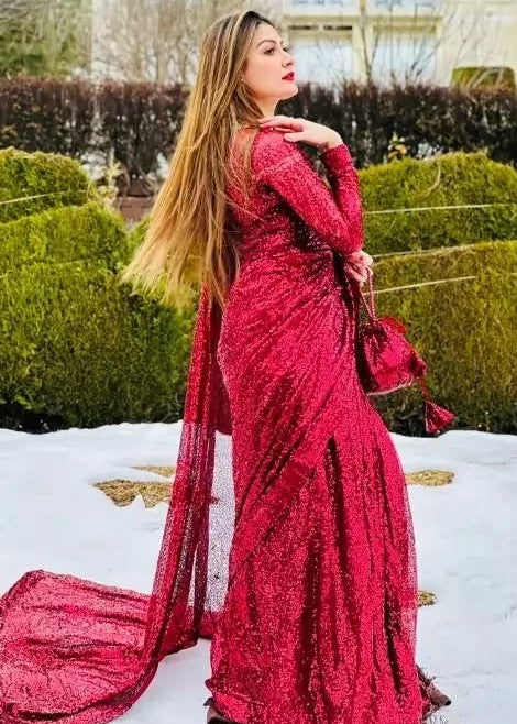 Anabiya Chandani snowdrop pink Women 3pcs