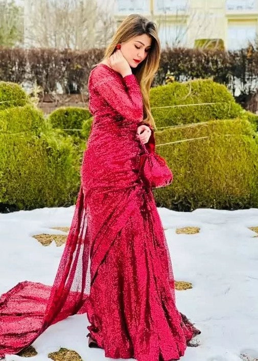 Anabiya Chandani snowdrop pink Women 3pcs