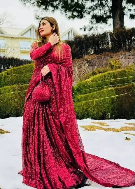 Anabiya Chandani snowdrop pink Women 3pcs