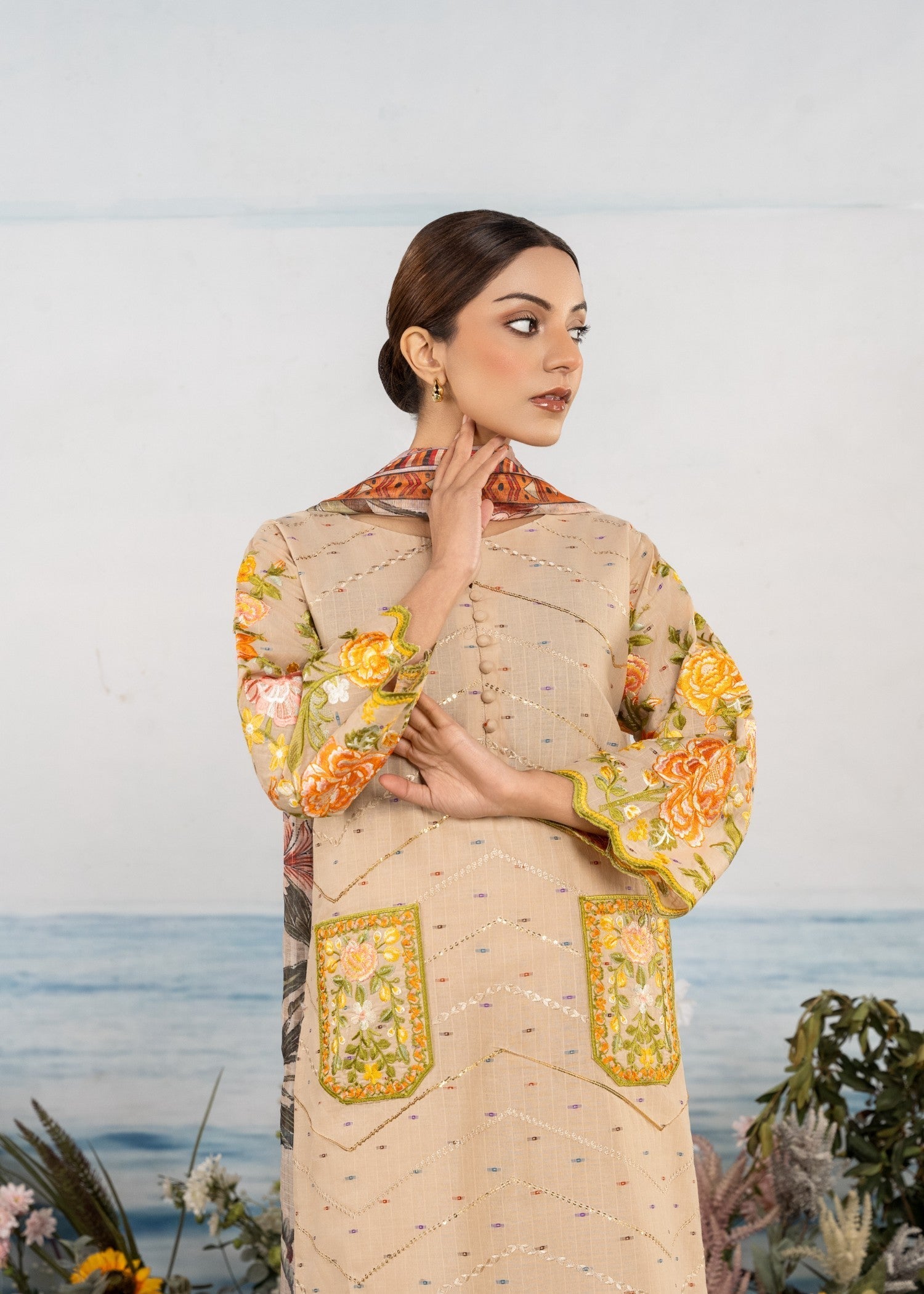 Fatima Noor’S Collections Psd 13 1 Women 3pcs