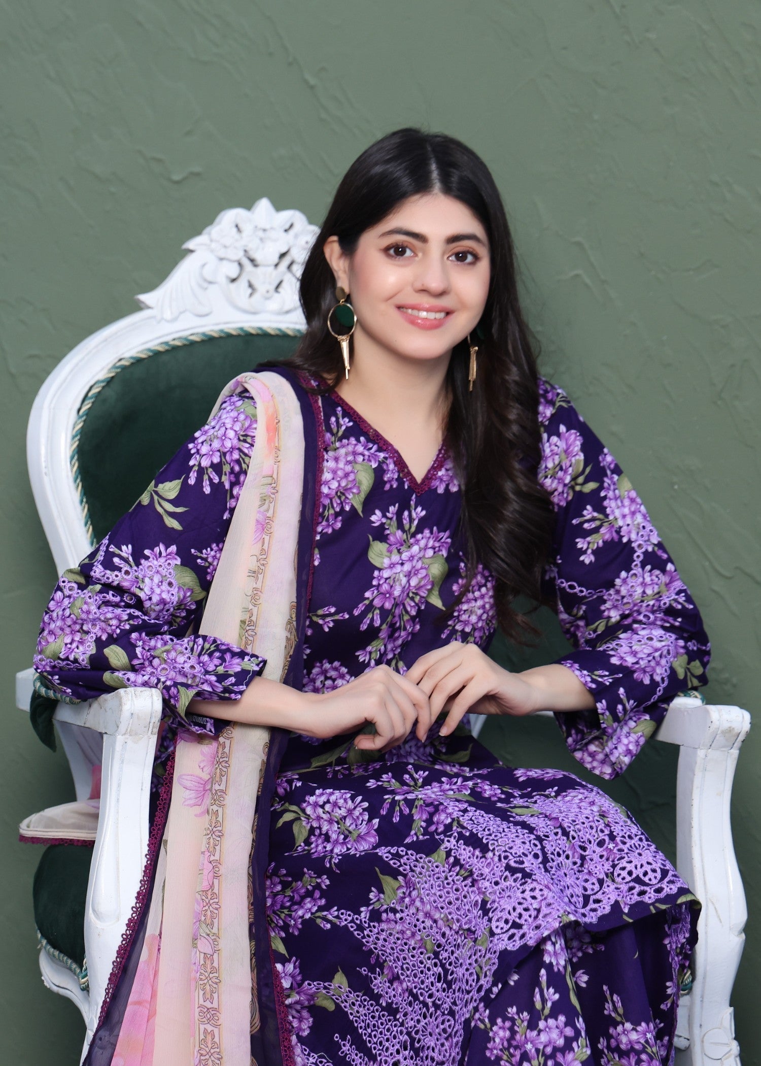 Polawn PD LAWN 108 | PRET LAWN COLLECTION Women 3pcs