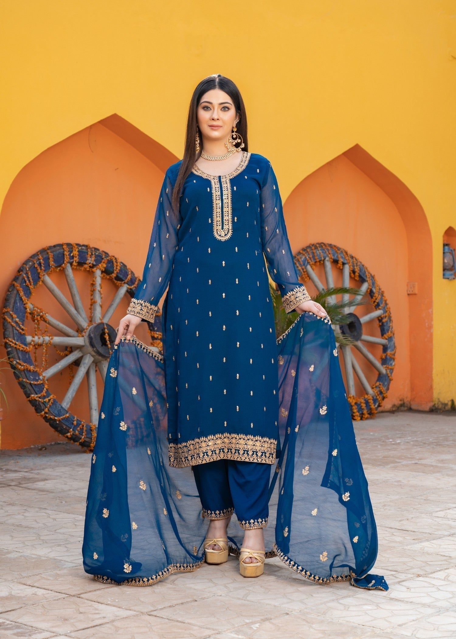 Abaan Zohan Ada Peacock Women 3pcs