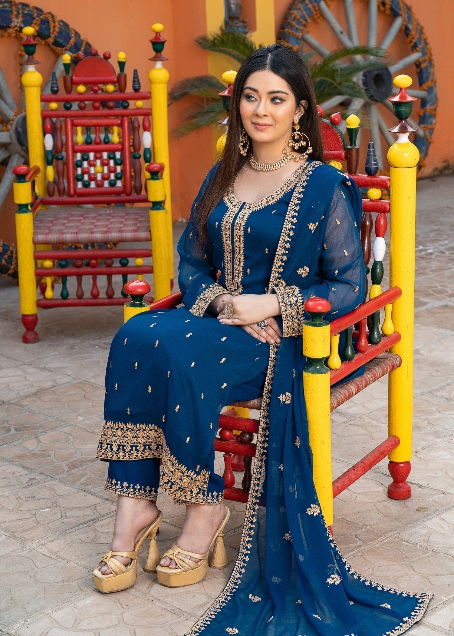 Abaan Zohan Ada Peacock Women 3pcs