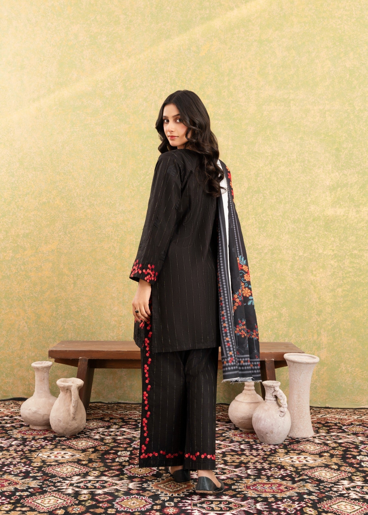 Fatima Noor’S Collections Bi 002 4 Women 3pcs